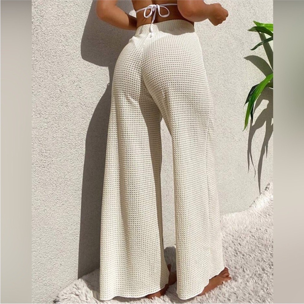 Women's Knit Coverup Pants - Picture 5 of 6
